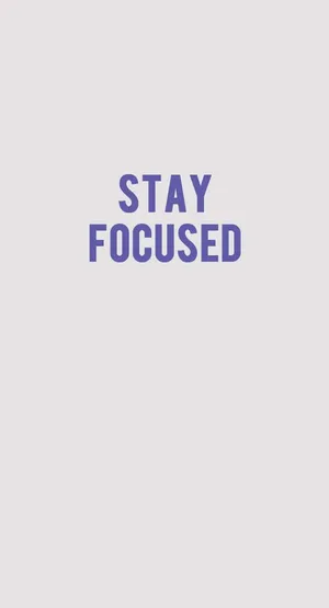 Focused Motivation Wallpaper