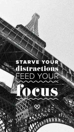 Focused Quote Wallpaper