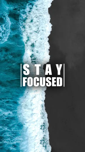 Focused Quote Wallpaper