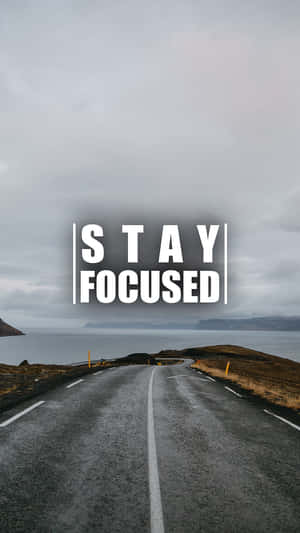 Focused Road Wallpaper