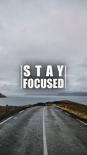 Focused Road Wallpaper
