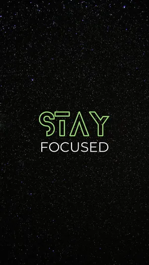 Focused Scribble Wallpaper