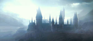 Foggy Hogwarts Harry Potter Ipad Wallpaper