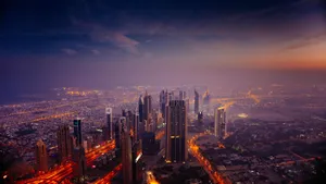 Foggy Morning In Dubai 4k Wallpaper