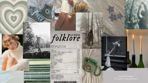 Folklore Aesthetic Collage Wallpaper