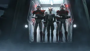 Follow The Adventures Of Star Wars The Bad Batch Wallpaper