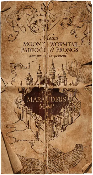 Follow The Marauder's Map To Your Next Adventure Wallpaper