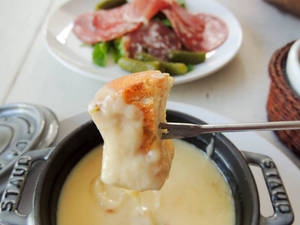 Fondue And Salami Wallpaper