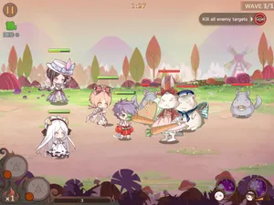 Food Fantasy Battle Scene Wallpaper