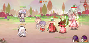 Food Fantasy Battle Scene Wallpaper