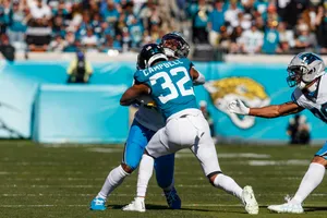 Football Action Defensive Play Wallpaper