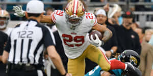 Football Action49ers Player29 Wallpaper