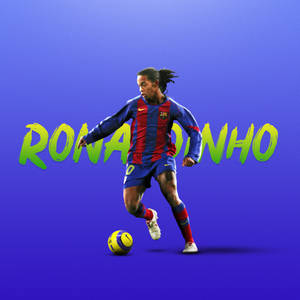 Football Athlete Ronaldinho Wallpaper