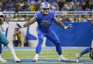 Football Athlete Taylor Decker Wallpaper