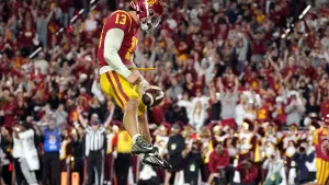 Football Kicker Mid Action Crowd Background Wallpaper