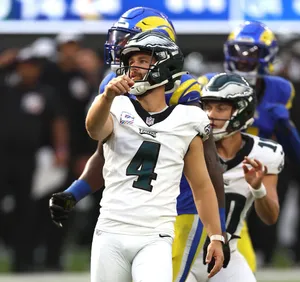 Football Kicker Signal During Game Wallpaper