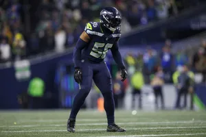 Football Linebacker Ready Position Wallpaper