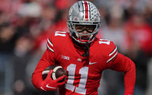 Football Player Action Shot Wallpaper