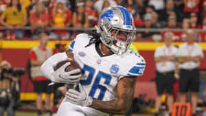 Football Player Action Shot Wallpaper