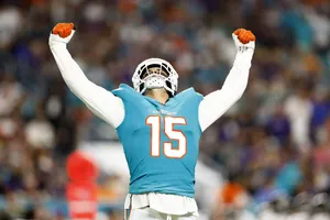 Football Player Celebration Moment Wallpaper