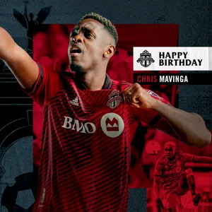 Football Player Chris Mavinga Happy Birthday Poster Wallpaper
