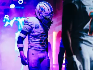 Football Player Entrance Mood Lighting Wallpaper