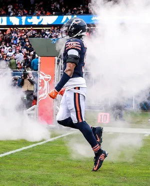 Football Player Entrance Smoke Wallpaper