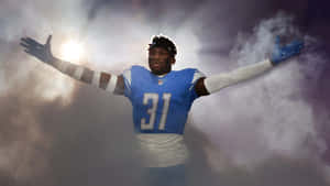 Football Player Entrance Smoke31 Wallpaper