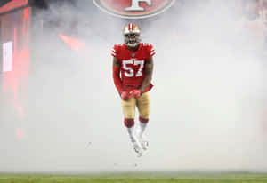 Football Player Entrance Smoke57 Wallpaper