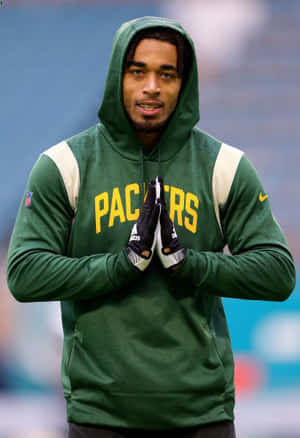 Football Player Green Bay Packers Hoodie Wallpaper