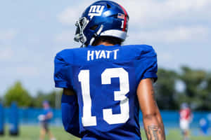 Football Player Hyatt13 Jersey Wallpaper