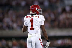 Football Player Mc Kinstry Number One Jersey Wallpaper