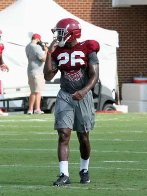 Football Player Number26 Practice Session Wallpaper