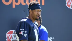 Football Player Outdoor Training Wallpaper