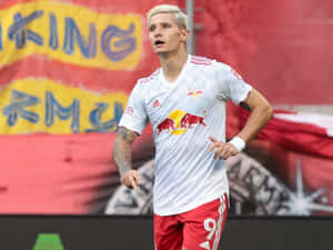 Football Player Patryk Klimala Wallpaper