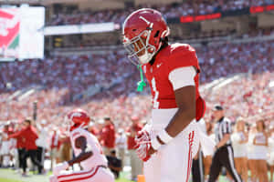 Football Player Preparation Moment Wallpaper