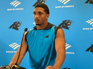 Football Player Press Conference Wallpaper