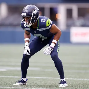 Football Player Ready Position Seahawks Wallpaper
