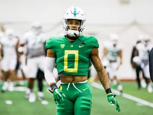 Football Player Readyfor Action Wallpaper