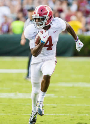 Football Player Running With Ball Wallpaper