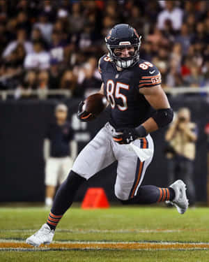 Football Player Running With Ball85 Wallpaper