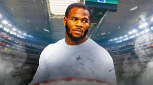 Football Player Stadium Background Wallpaper