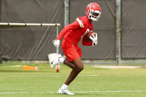 Football Player Training Drill Wallpaper