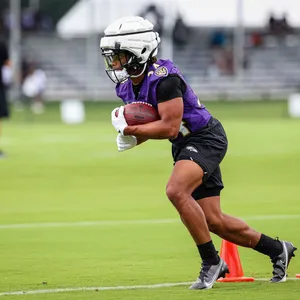 Football Player Training Drill Wallpaper