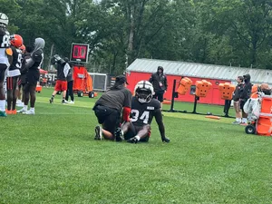 Football Player Training Session Wallpaper