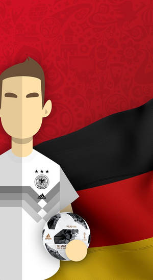 Football Player Vector Germany National Football Team Wallpaper