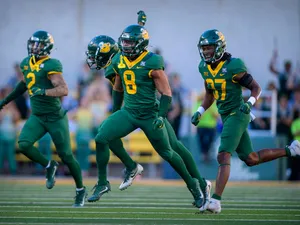 Football Players Celebration Moment Wallpaper