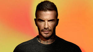 Football Star David Beckham Looks On As The 2018 World Cup Approaches Wallpaper