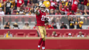 Footballer George Kittle Wallpaper