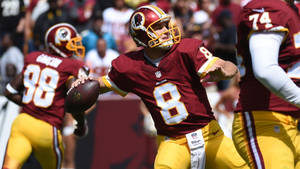 Footballer No.8 Kirk Cousins Wallpaper